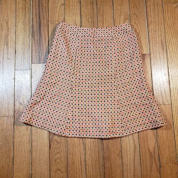 Kenar Women's Patterned A-Line Skirt - Picture 3 of 3